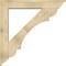 Ekena Millwork Olympic Traditional Rough Sawn Bracket w/ Offset Brace, Douglas Fir, 8"W x 48"D x 48"H BKT0806X48X48OLY01RDF - alternate 4